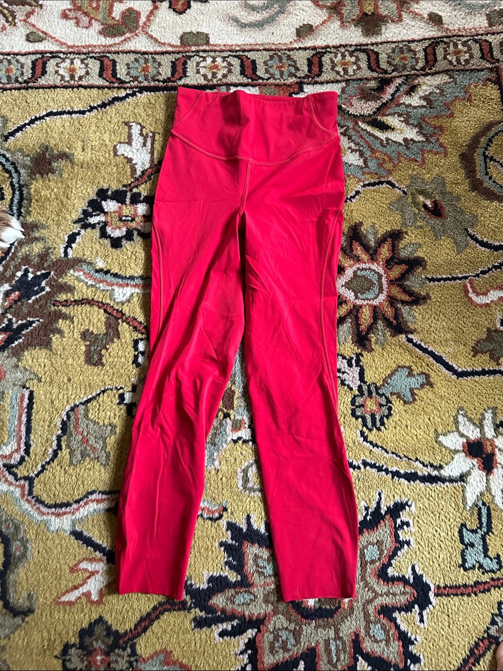 Lululemon High-Rise Red Leggings